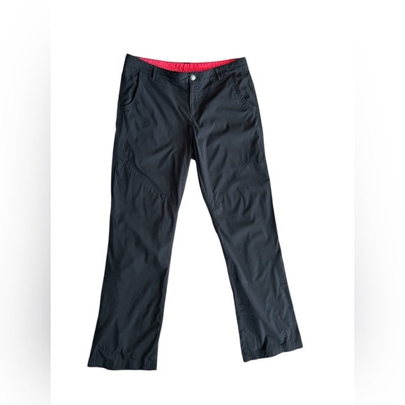 Eddie Bauer Travex Horizon Guide Five Pocket Pant Black 8X32 Straight Leg Hiking - Picture 1 of 7